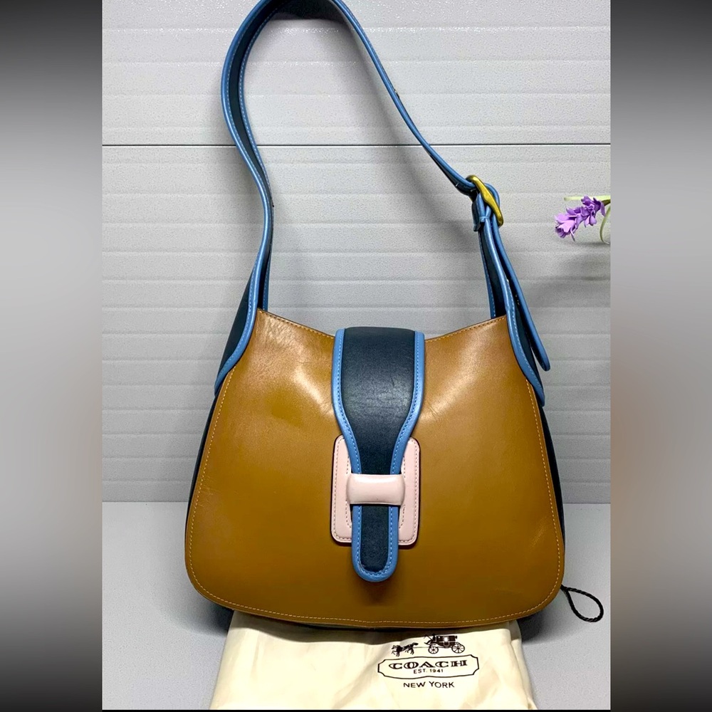 EUC COACH 1941 Courier HoboBag GloveTanned Leather “Archive Collection”Bag 89173